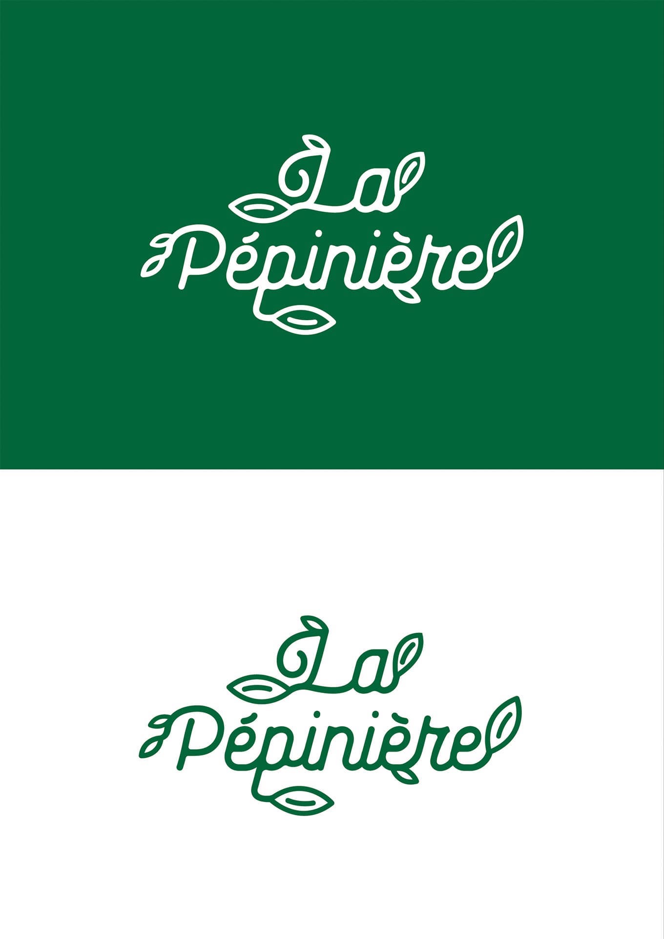 Colors Logo La Pépinière