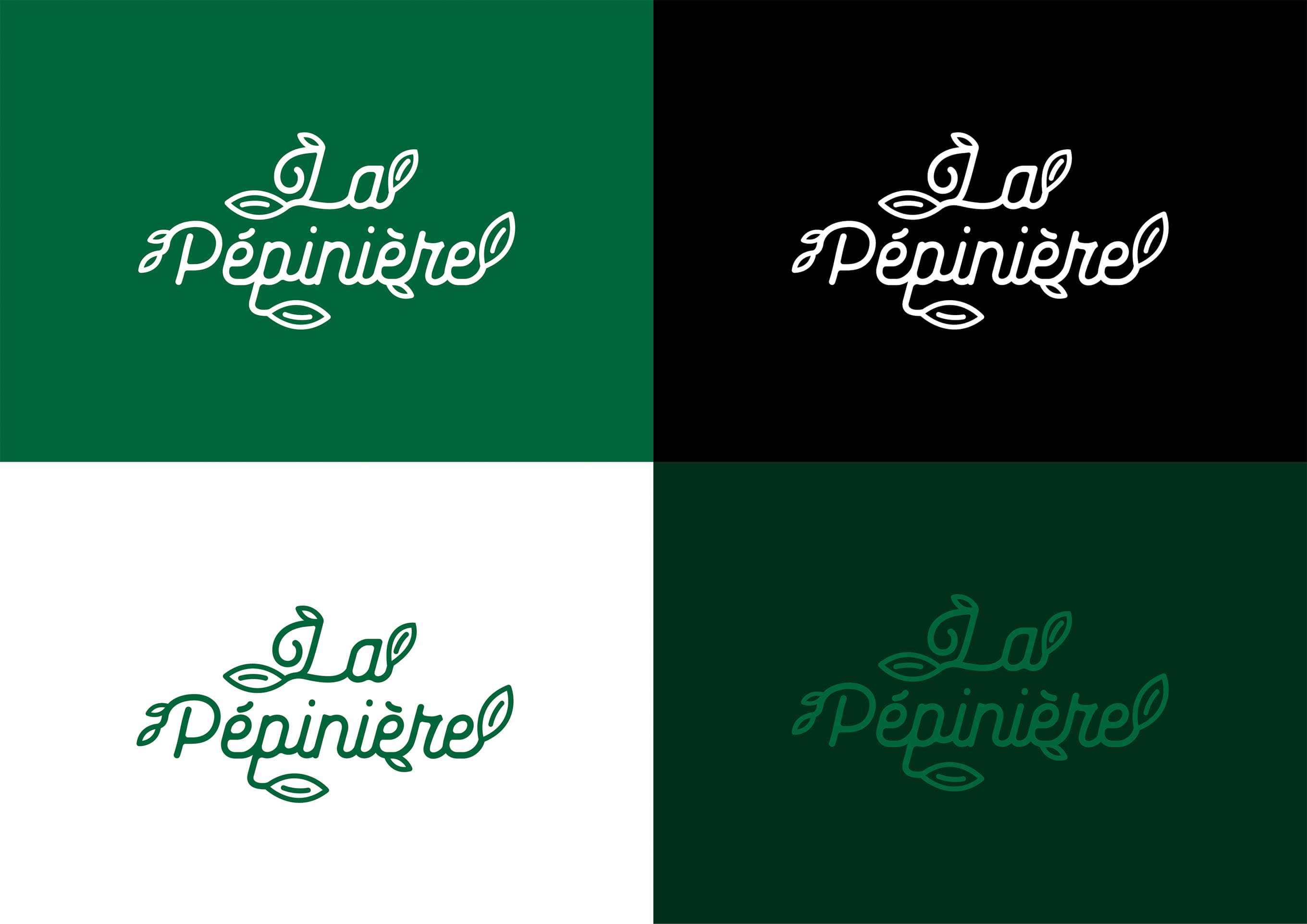 Colors Logo La Pépinière